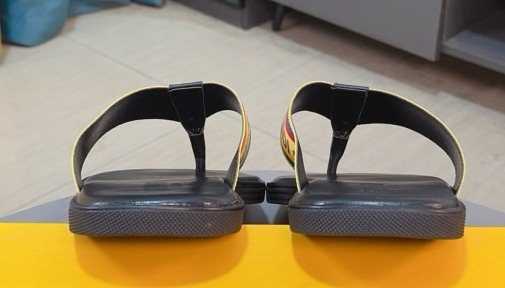 FENDI Multicolor Strap Thong Sandals — hero