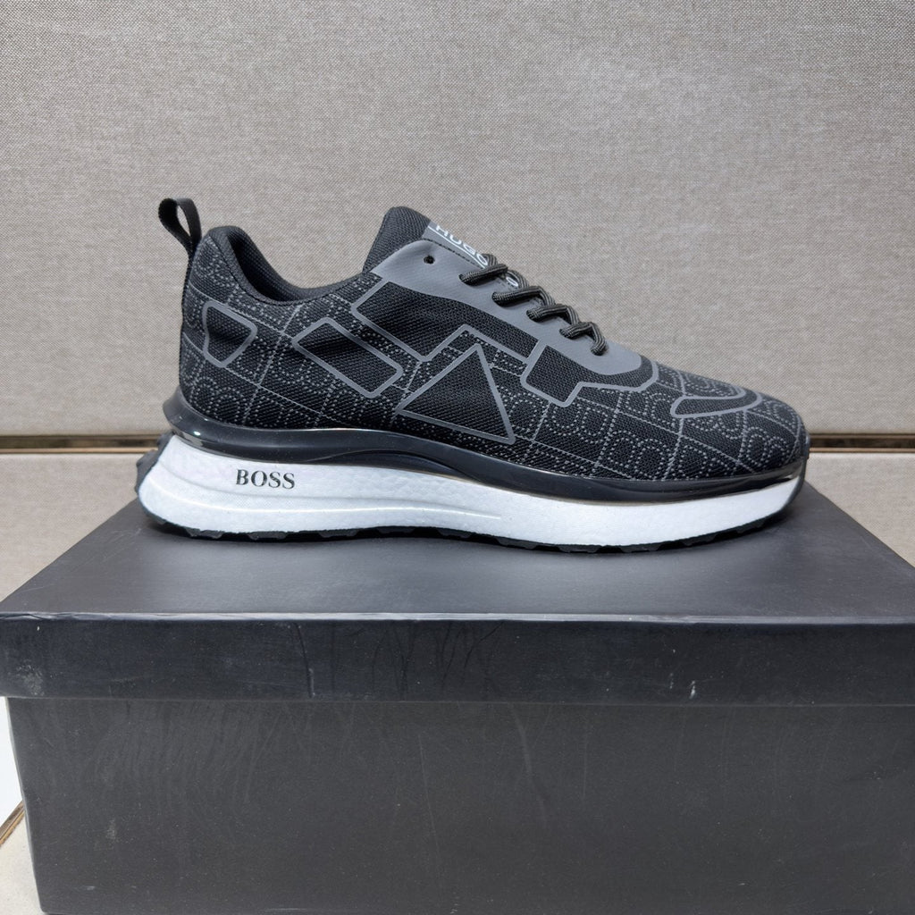 Hugo Boss Graphic Panel Sneakers — side