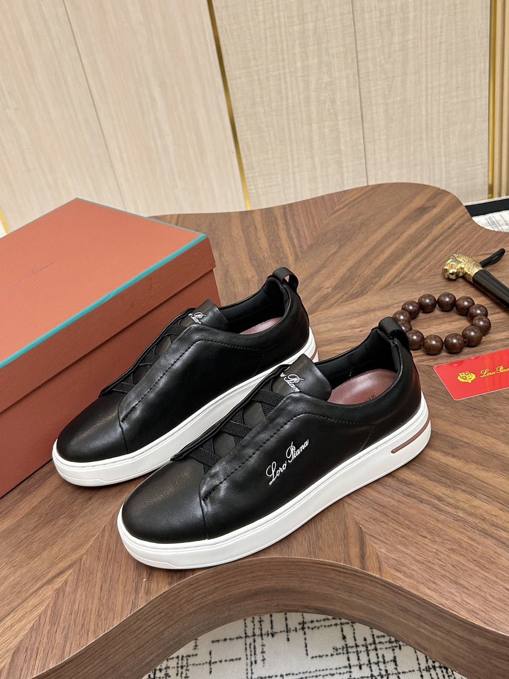 Loro Piana Slip-On Sneakers — side