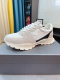 Prada Mesh Panel Lug Sole Sneakers — front