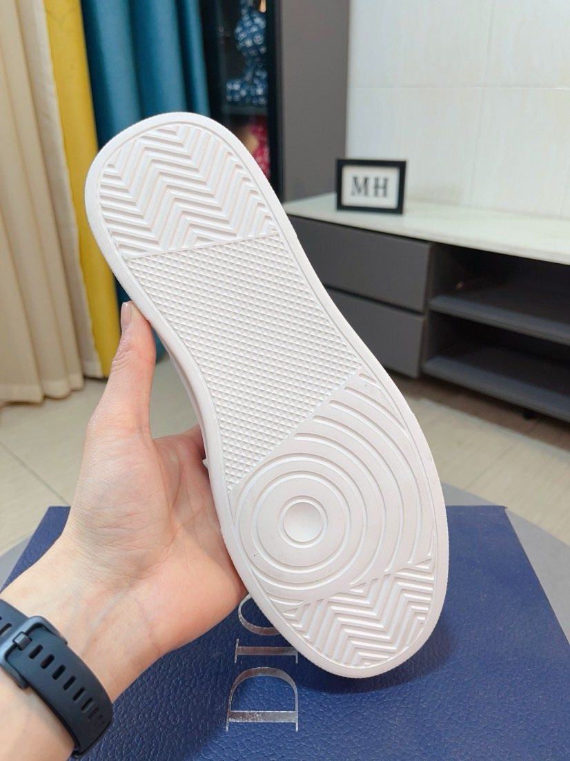Dior Patterned Low-Top Sneakers — back
