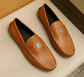 Bottega Veneta Perforated Driving Loafers — hero